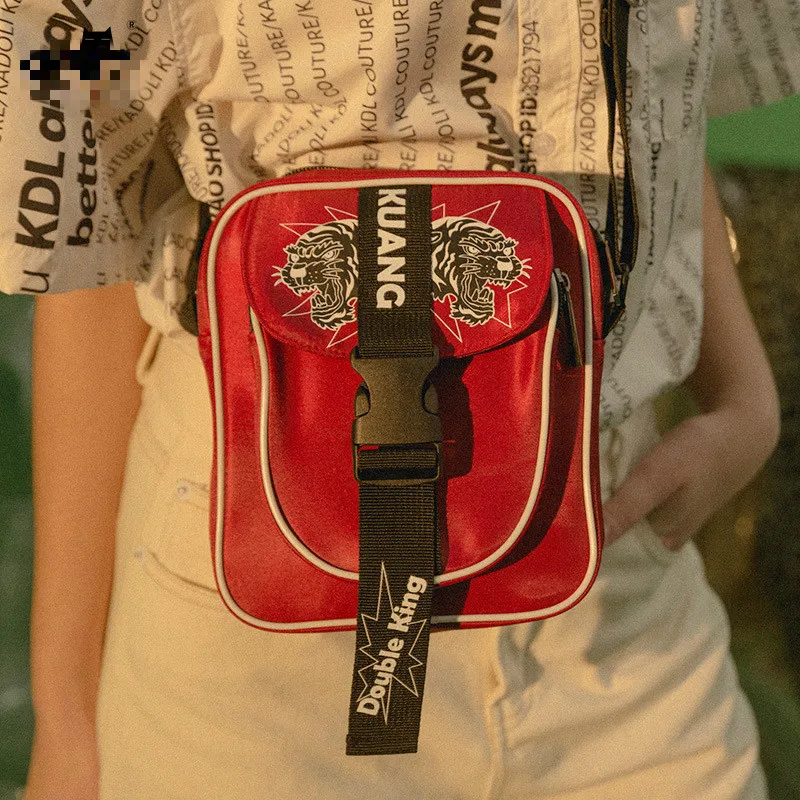 

Original Ins Ladies Small Square Bag New Wave Fashion Student Shoulder Bag Trendy Casual Waterproof Nylon Ladies Crossbody Bag