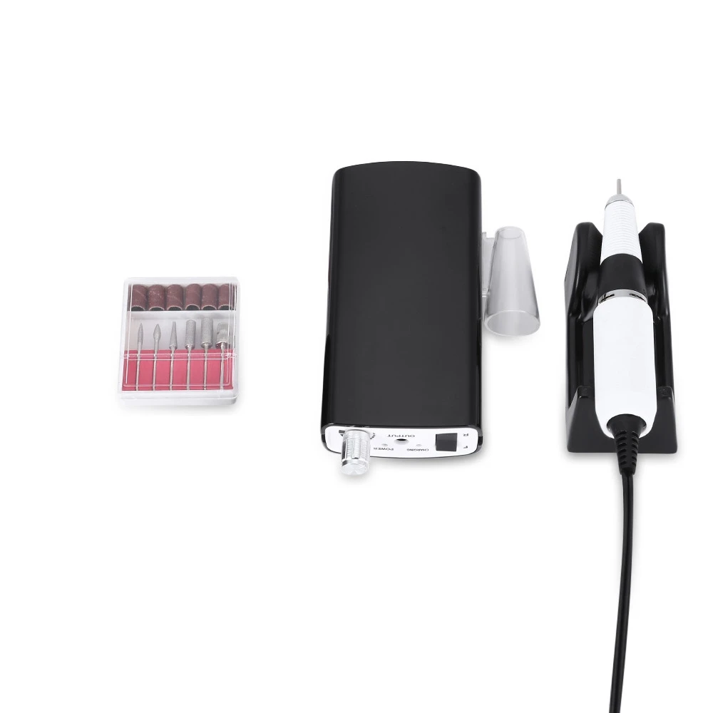 Máquina de Polimento Mini Elétrica Prego Broca Arquivo Manicure Pedicure Profissional Unha Arte Polidor Bits 30000rpm 18w 11 30000rpm 18w mini elétrica prego broca arquivo