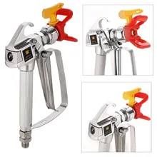 3600PSI высокого давления безвоздушный распылитель краски пистолет с Nozzl, защитная насадка насос опрыскиватель и безвоздушного распыления машина для Wagner Titan