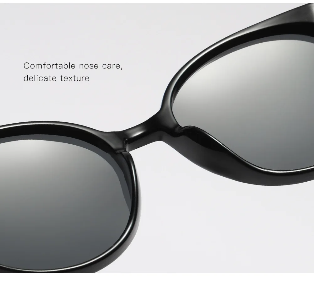 Новые поляризованные классические Винтажные Солнцезащитные очки женские оправа для очков в стиле кошачьи глаза со звездами женские очки градиентная защита UV400