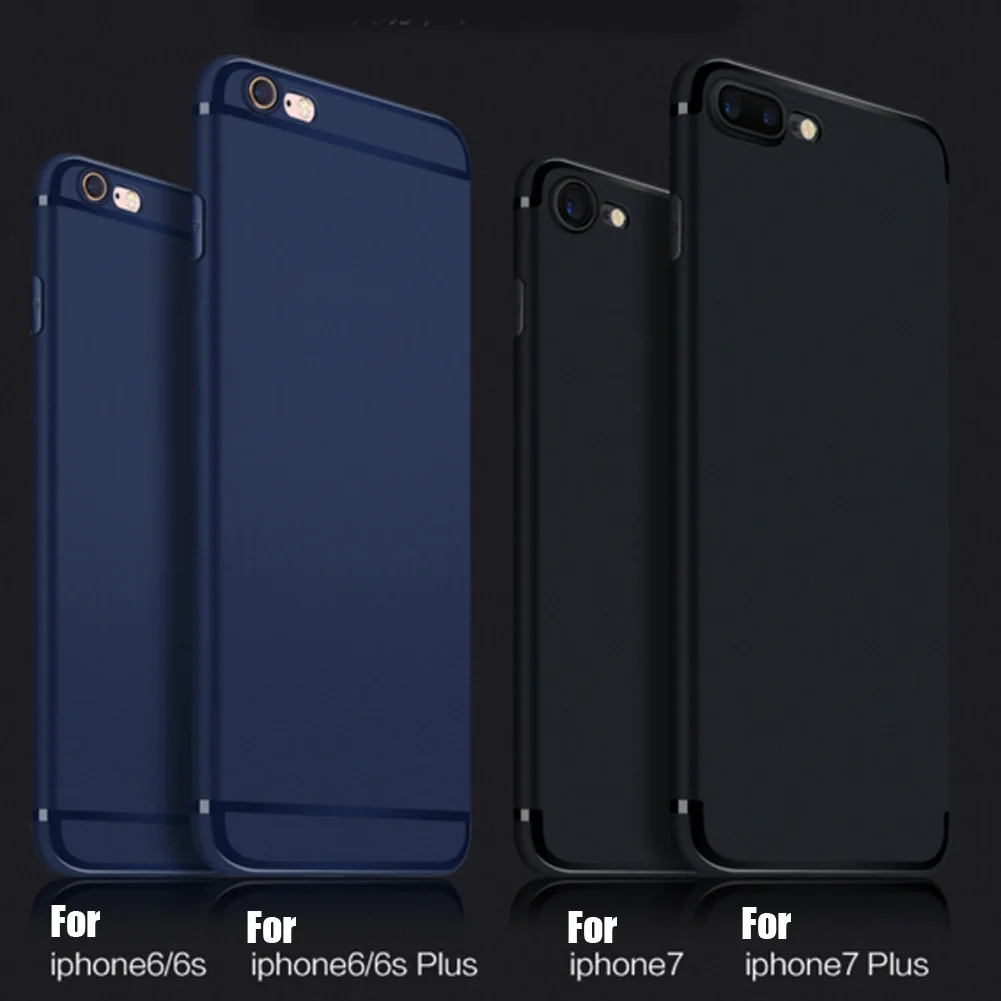 Jetjot Silicone Case For iPhone XS Max Cover 7 8 Plus X XR Ultra Slim Silicone Cover For iPhone Case For iPhone XS/XS Max/XR