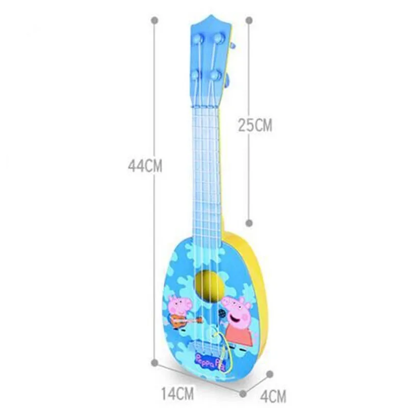 Peppa George Pig guinea pepa pig Musical Instruments Toys Ukulele Guitar Education For Children Kids Christmas New Year Gifts Peppa George Pig guinea pepa pig Musical Instruments Toys Ukulele Guitar Education For Children Kids Christmas New Year Gifts