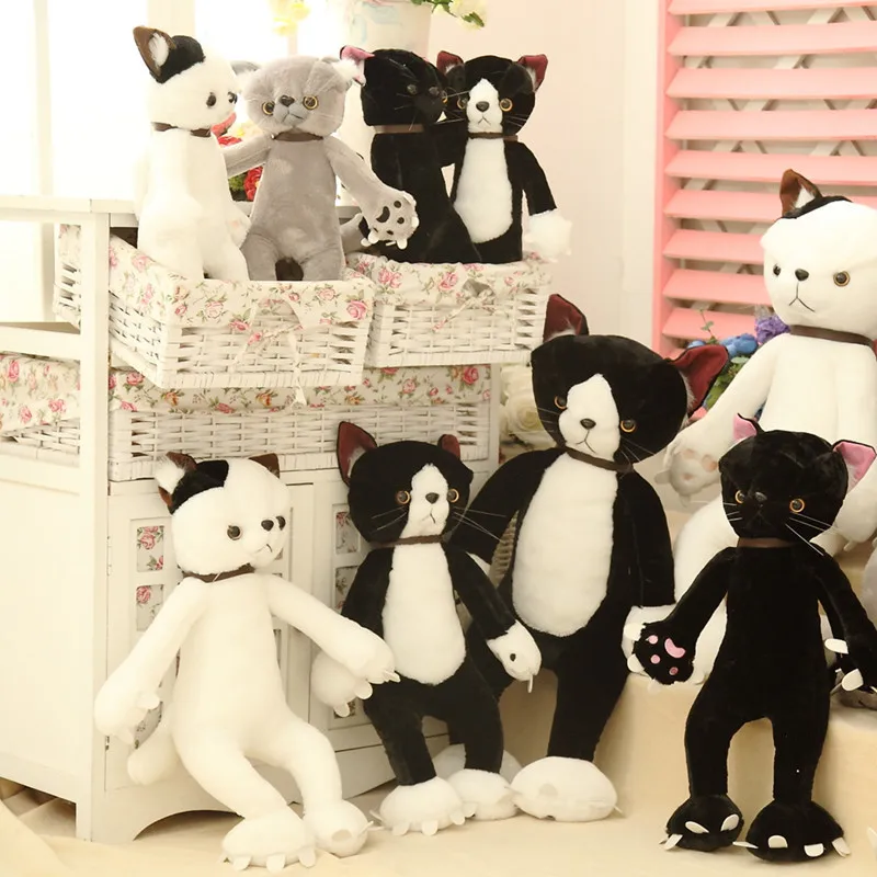 angry cat plush