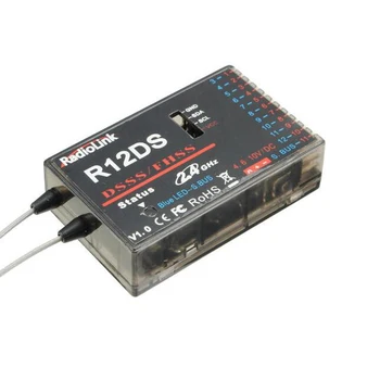 

Radiolink R12DS 2.4G 12CH FHSS DSSS Spread Spectrum Dual Antenna Receiver