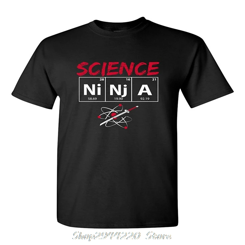 Cheapest Tees Science Ninja Chemistry Biology Physics Funny Adult Mens