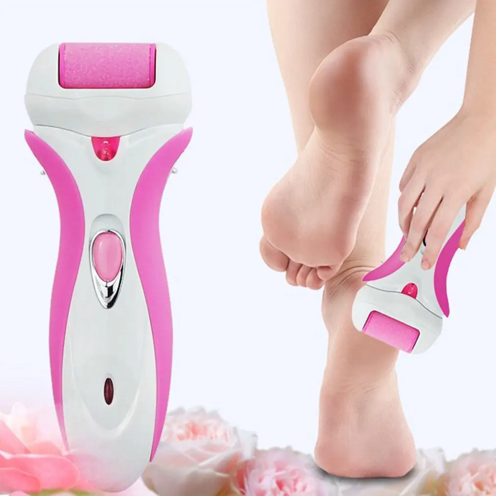 

Portable Epilator Electric Hair Removal Electric Foot Grinder Shaver Removable Head Defeatherer With Light Charge Indicator