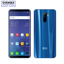 Elephone U сотовый телефон Android 7,1 5,99 дюймов FHD экран изогнутый-дисплей смартфон четырехъядерный 4 + 64 ГБ отпечатков пальцев телефон