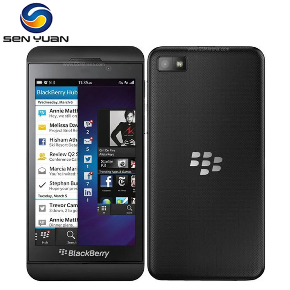 

Z10 Original unlocked Blackberry Z10 Cell Phone Dual-core GPS Wi-Fi 8.0MP 4.2"TouchScreen 2G RAM +16G ROM z10 Mobile Phone