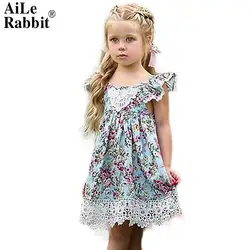 Vestido infantil/Новинка 2018 года; платье с цветочным рисунком; детское платье принцессы без рукавов для маленьких девочек; Вечерние платья из тюля