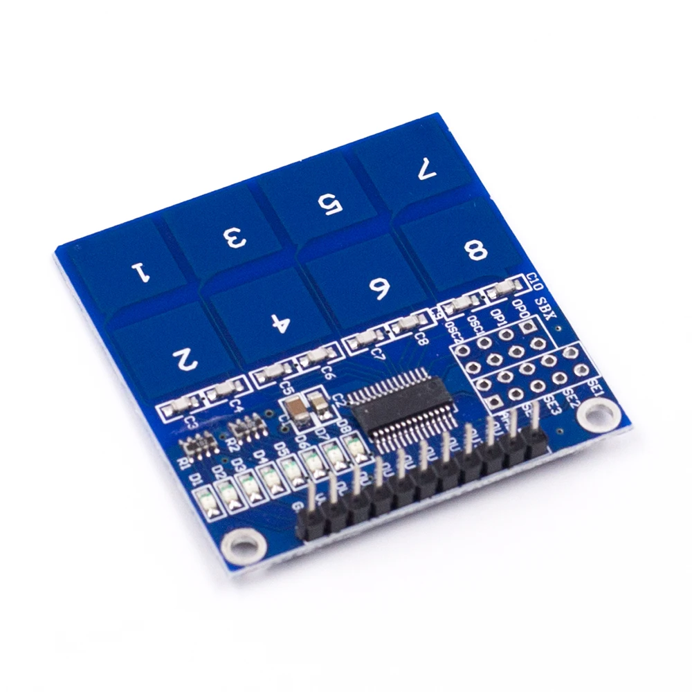 5 шт. TTP223B/TTP224/TTP226/TTP229 1/4/8/16 канальный цифровой емкостной переключатель сенсорный Сенсор модуль для Arduino
