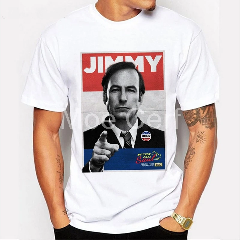 

Better Call Saul Letters Printed Men T-Shirts Summer Short Sleeve Hipster Men Tops Tees Funny Breaking Bad Heisenberg L19-25