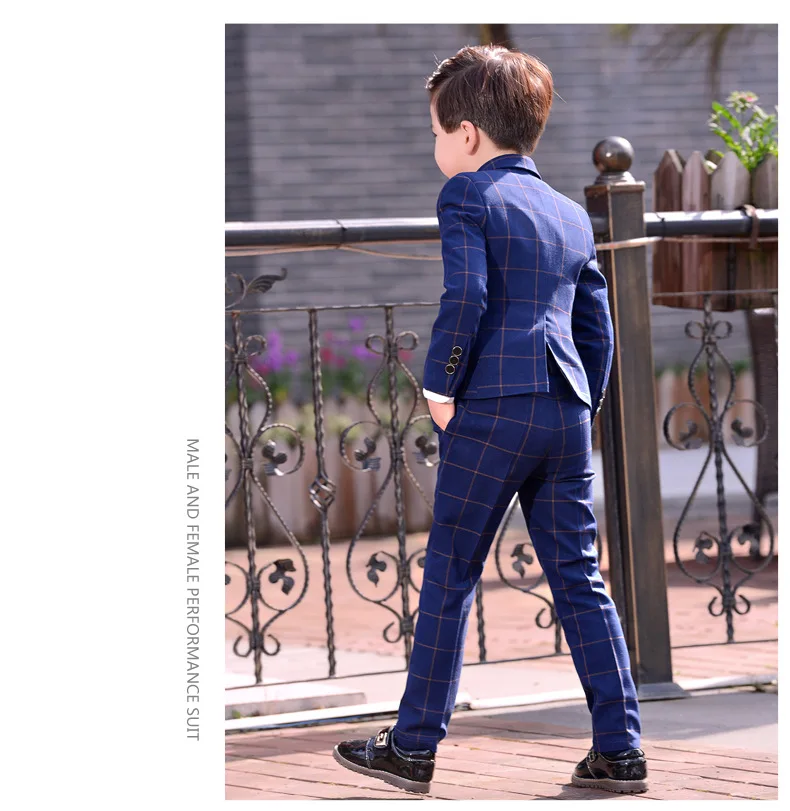  Boys Suits set Formal Boys Clothes children Wedding clothing Blazer Piano Costume back to School (20)