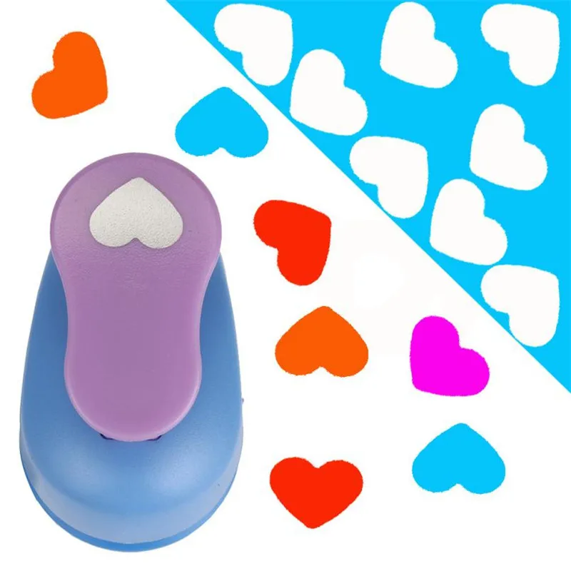 

1PC Embossing DIY Paper Cutter Romantic LOVE Shape Paper Shaper Machine Kids Party Scrapbook Heart Paper Cutting Device sale