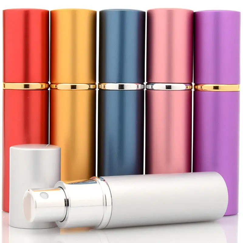 

Portable 10ml 6 Colors Mini Travel Can Be Filled With Perfume Atomizer Empty Perfume Bottle For Spray Scent Air Pump