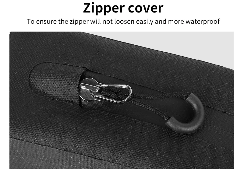 Excellent WEST BIKING Bicycle Bag Waterproof MTB Road Bike Panniers Front Frame Basket Cycling Accessories Handlebar Triangle Bike Bags 3