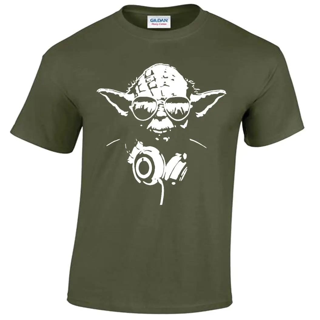 DJ YODA Мужская футболка Звездный Штурмовик музыка штормовые войны джедай смешной