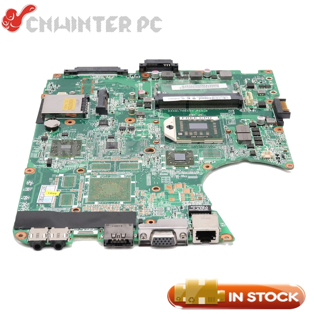 NOKOTION для ноутбука Toshiba Satellite L655D L650D материнская плата FS1 DDR3 A000079130 A000076380 DA0BL7MB6D0 основная плата