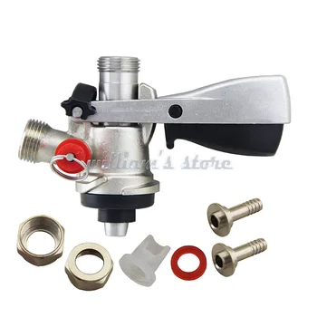 

Keg Coupler Beer Dispenser S Type Beer Keg Tap Beer Faucet System "S" Coupler Accessories Homebrew Beer Tap Keg Coupler