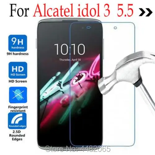 Закаленное стекло для Alcatel One Touch Idol 3 5,5 6045 6045K 6045Y 6045B 6045I Защитная пленка для экрана телефона