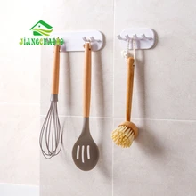 JiangChaoBo fuerte gancho de palo utensilios y electrodomésticos de cocina estante de la pared no-Marca viscosa