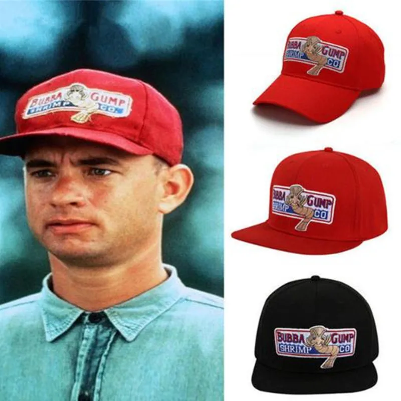 

1994 Bubba Gump Shrimp CO. Baseball Hat Forrest Gump Costume Cosplay Embroidered Snapback Cap Men & Women Summer Cap