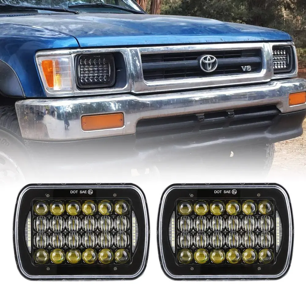 IP68 Hi//Lo Snowlux H7 Mini LED Headlight Bulb 6000K 60W 7600 Lumens Extremely Bright Cool White Conversion Kit High and Low Beam Bulb