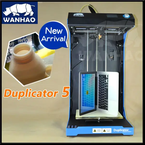 Большой 3D принтер WANHAO dupalicator модель с составом размер 300*200*600 мм нить 3 0 для