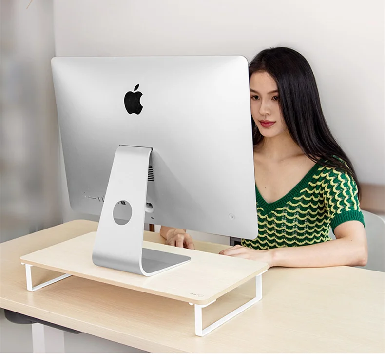 Монитор Riser Holder ЖК-дисплей светодиодный дисплей увеличивающий основание подставка для ноутбука Настольный интервал экономия ноутбука Для iMac