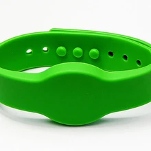 100 шт./лот 13,56 МГц СЧ 1к S50 F08 NFC теги ISO14443A силиконовый браслет NFC браслет с ремешок с RFID для пуска двигателя карты для сауны