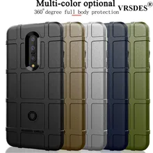 Rugged Shield Airbags Phone Case For Oneplus 7 Pro 1+7 Pro Matte Soft Silicon TPU Full Cover For One plus 6 6T Protection Funda