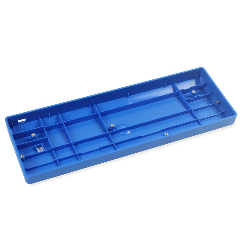 

Wholesales Mini Keyboard GH60 plastic Case for 60% Mechanical Gaming Keyboard Compatible Poker2 Pok3r Faceu 60 plastic shell