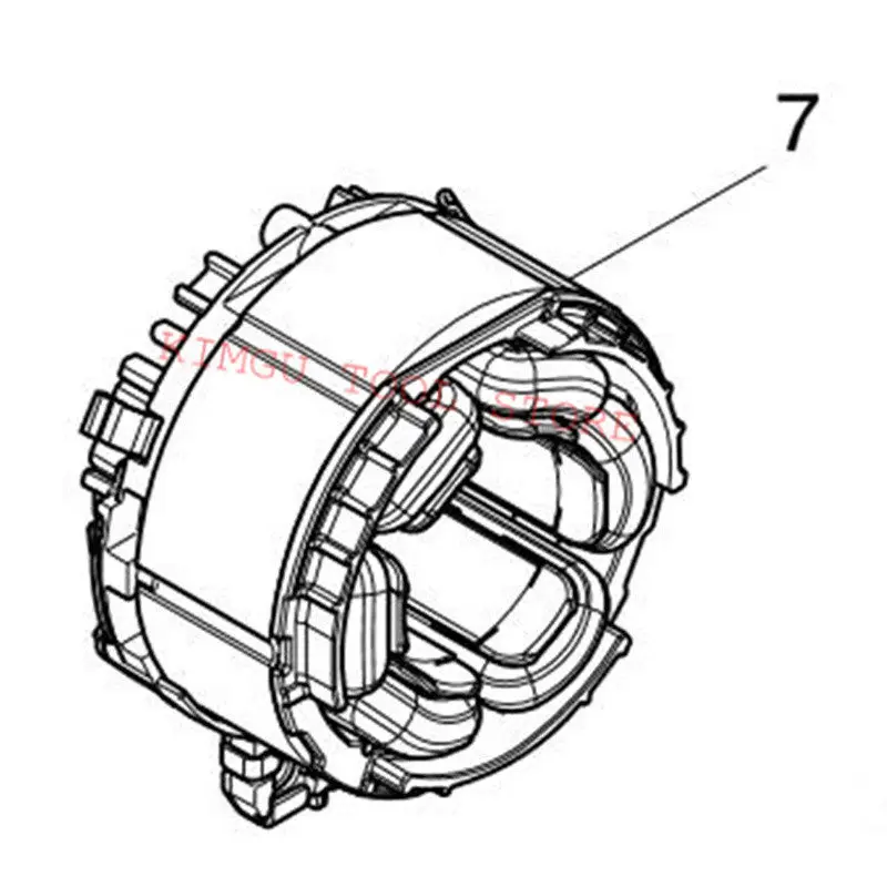 Подлинное поле для Makita 629225-3 DDF484 DHP484 DDF484Z | Инструменты