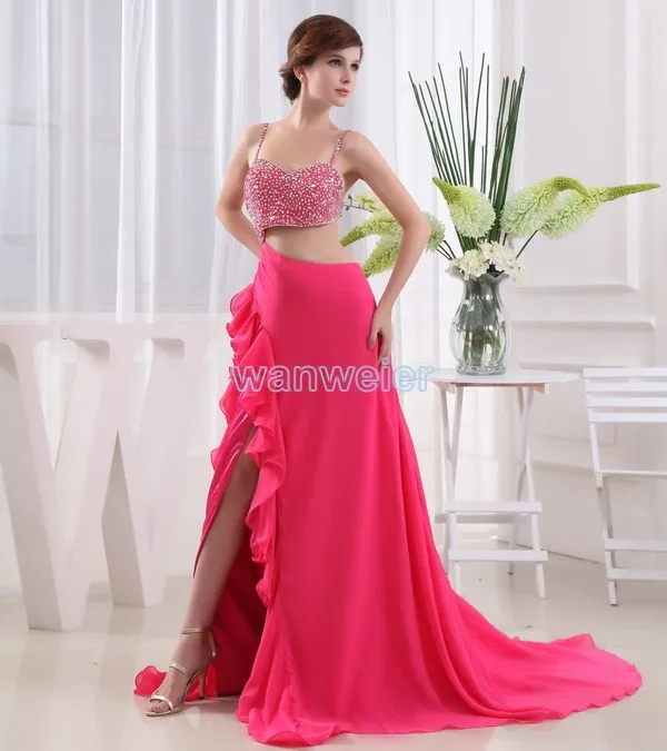 

free shipping 2014 party gowns new design zuhair murad hot seller pretty brides maid dresses maxi dress long sexy prom dresses