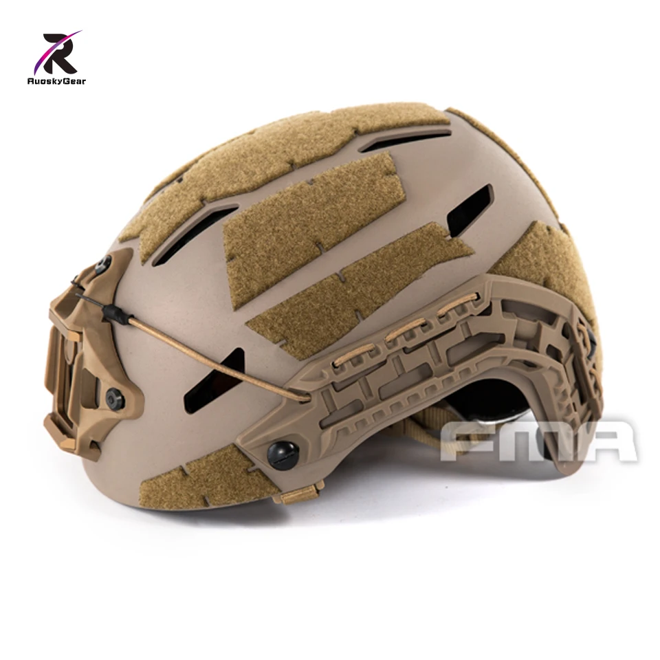 Армейский Военный Тактический шлем Кайман баллистический шлем с креплением NVG и боковым Рельсом для предотвращения столкновений(M/L