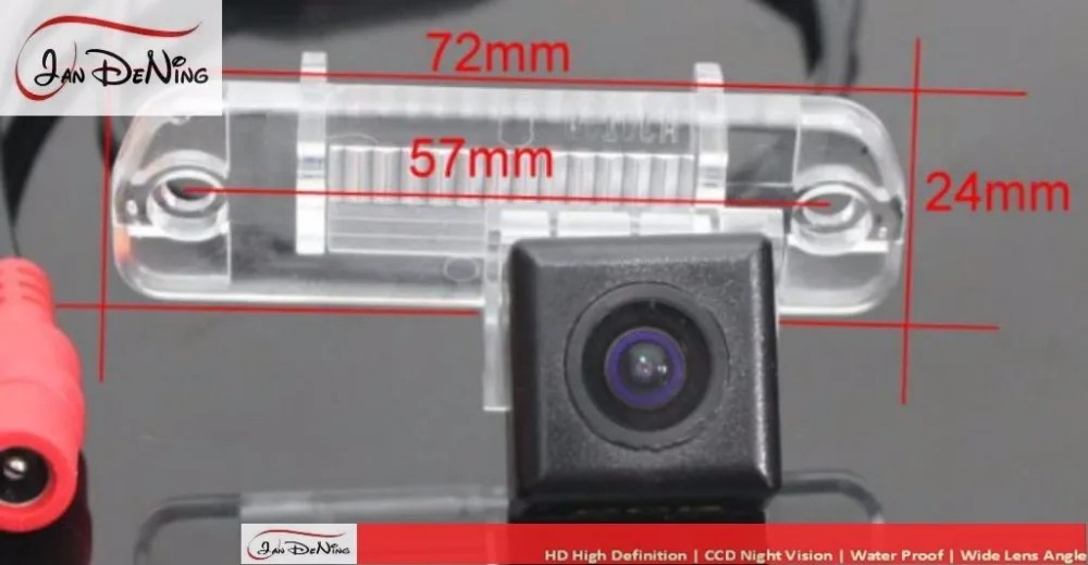 Jandening HD CCD заднего вида Обратный Камера/Номерные знаки для мотоциклов свет OEM для Mercedes Benz ML350 300 250/ ML63 AMG 2012-2015