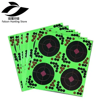 

25 /50 sheets 8"*8" Self adhesive Splatter & Reactive Shooting targets for Gun-Pistol-Rifle-Airsoft-Pellet Gun- Air rifle