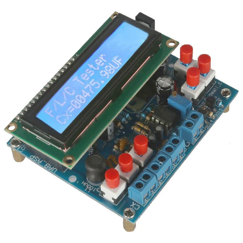 HLZS-Diy Kit индуктивность/Емкость/частотомер secommmeter измеритель емкости
