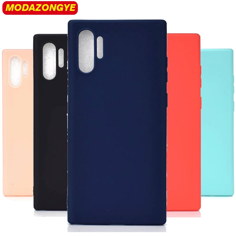 

For Samsung Galaxy Note10 Pro Case Silicone Soft TPU Phone Case For Samsung Note 10 Pro Note10+ GalaxyNote10Pro Cover 6.75"