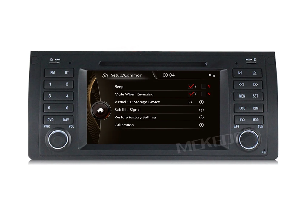 MEKEDE карта+ UI " автомобильный DVD gps для BMW/E39 X5 E53 с gps BT Радио RDS USB SD управление рулем