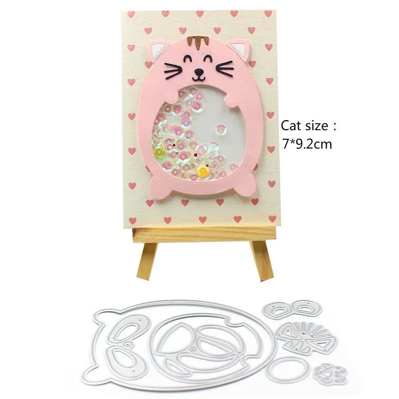 

KSCRAFT Mixed Animals Metal Cutting Dies for DIY Scrapbooking/Card Making/Kids Fun Decoration Supplies