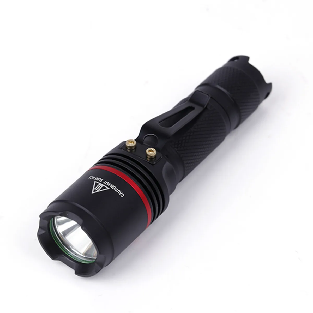 

Elfeland Aluminium alloy Waterproof 3 Modes 4.2V Tourch Led Flashlight by AA or 14500 Batteries For Camping Hiking