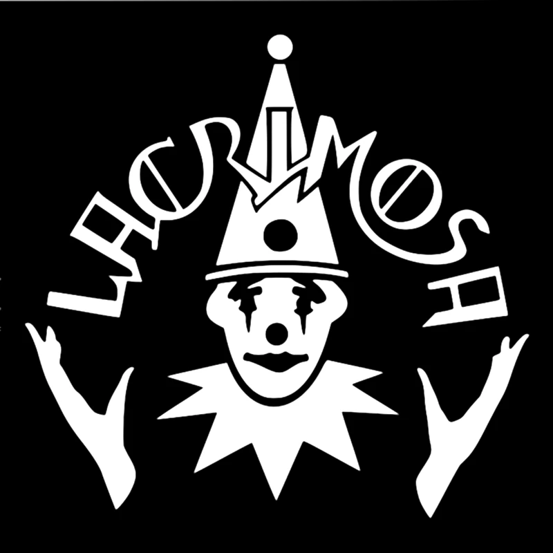 

CS-042#15*14.5cm Funny Car Sticker For Lacrimosa Vinyl Decal Auto Car Stickers Bumper Rear Window Decor