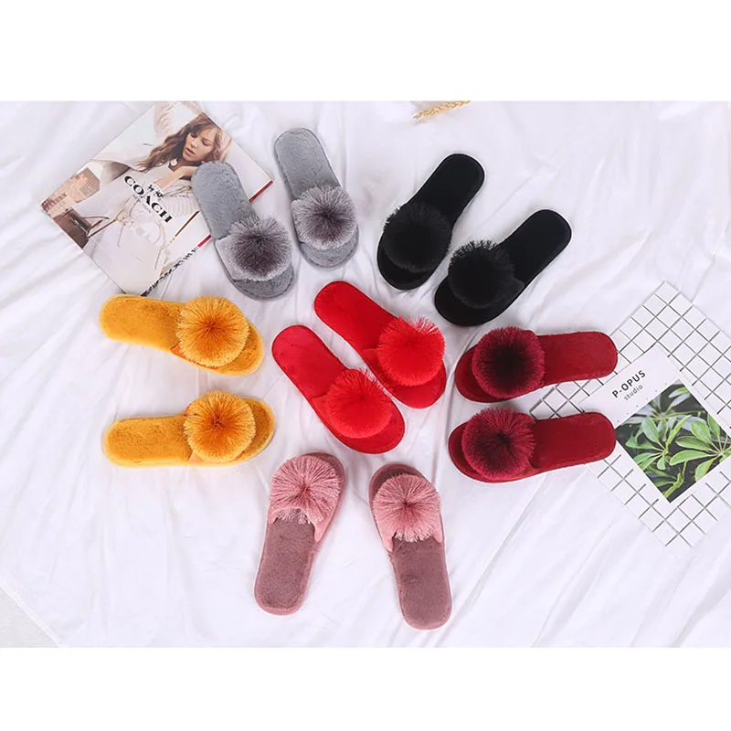 2018 Home Slipper Shoes Women Winter Slippers Ladies Warm House Slippers Soft Indoor Home Slippers Women xiaokaixin fashion ladies home shoes woman winter animal style indoor warm cotton house slippers pregnant women non slip slipper