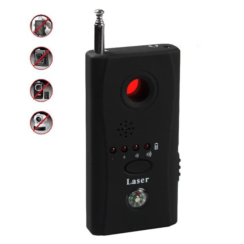 CC308+ Анти подслушивающее устройство полный диапазон многоборье Беспроводной gps CCTV сигнала детекторы IP Объектив GSM лазерной Finders
