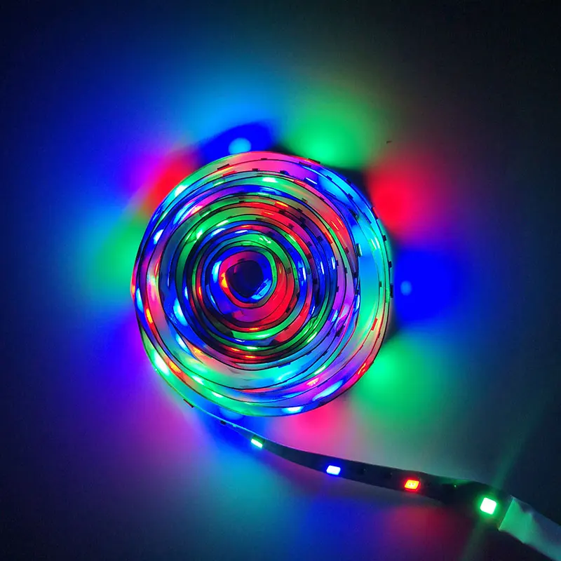 USB питание Светодиодная лента постоянного тока 5 В/6 в RGB SMD ТВ Настольный ПК экран