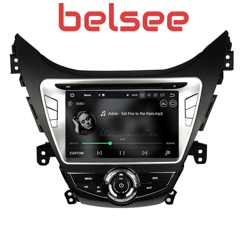 Автомагнитола Belsee для Hyundai Elantra Avante i35 2011 2012 2013 2 Din GPS Android | Автомобили и мотоциклы