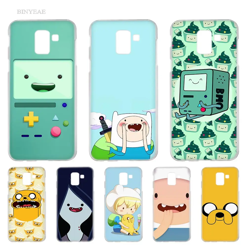 

BINYEAE Adventure Time with Finn Jake Fashion Hard Transparent Case Cover Shell for Samsung J2 J3 J4 J5 J6 J7 J8 2016 2018 Prime