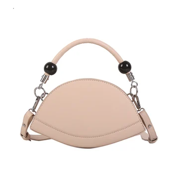 

Luxury Handbags Women Bags Designer PU Leather Hobos Bag Fashion Grace Ladies Small Handbag Beige Bag for Women 2019 sac a main