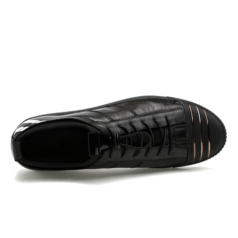 38 Elástica Hombre Tamanho Respirável Sapatilhas De Sapatos Black Fivela Tênis Skate Moda Homens Chegada 44 Novos Zapatos UYZwx1q7n