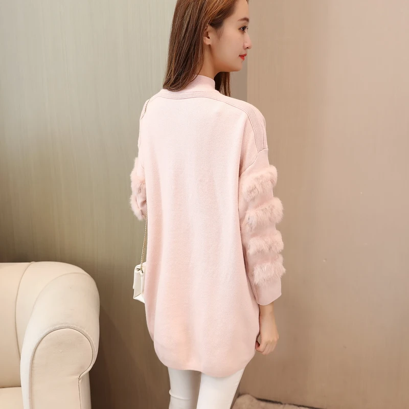 5670 новые фотографии плюс 68 свитер рукава воланчик|sleeve sweater|new sweater |
